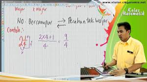 Cara menukarkan pecahan tidak wajar kepada pecahan bercampur ialah: 05 Menukar No Bercampur Dan Pecahan Tak Wajar B2d3e2 Youtube