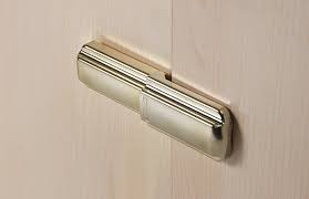 Magnetic cathes remove the need for cabinet hinges. Hinges Salice