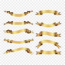 Euclidean Vector Download Ribbon Vector Golden Ribbon Unlimited Download Kisspng Com Design De Mandala Faixa Banner Brasao