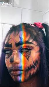 Avani Gregg On Tiktok Halloween Makeup Clown Cute Clown Makeup Cute Halloween Makeup