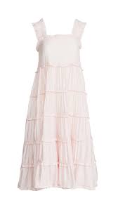 Sister Jane Fondant Likely Lady Midi Dress In Rose Quartz Modesens