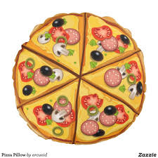Pizza Pillow Zazzle Com Pizza Cartoon Pizza Drawing Pizza Pie