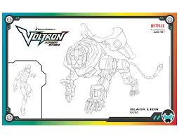 Voltron Black Lion Coloring Page Lion Coloring Pages Voltron Black Lion Coloring Pages