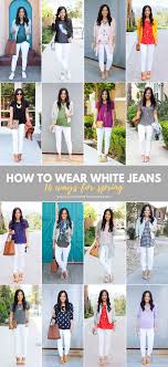 16 Outfits With White Jeans My Favorite Pairs Of White Jeans How To Wear White Jeans Spring Outfits White Jeans Outfit Summer