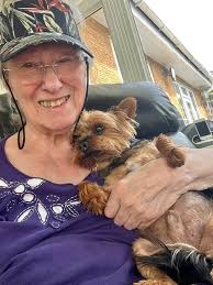 Me and my Poco sitting in the conservatory taking it easy.