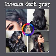 Watch how i got my hair to the perfect shade of silver! Fabhairshop 6 15 Intense Dark Gray Hair Color Epsa Verdin Clareal Milan Shopee Philippines