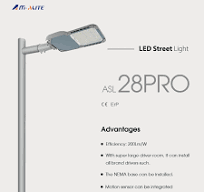Aluminium Alloy Led Street Light Housing f Street Light 1 Year Warranty n  Scale Street Lights