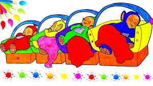 Free online and printable coloring pages for kids. Teletubbies Sleeping Speed Coloring Pages For Kids Youtube