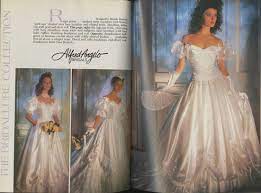 A Flash Of The Past 1988 Wedding Dresses Vintage Wedding Dress With Veil 1980s Wedding Dresses