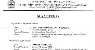 17 contoh surat tugas resmi terbaru dinas guru perorangan. Contoh Surat Tugas Kerja Perusahaan Download Contoh Surat