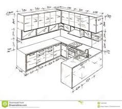 Modern Interior Design Freehand Drawing Stock Illustration Image 14052396 Interior Design Sketches Kitchen Layout Plans Modern Interior Design