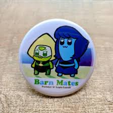 Barn Mates Lapis Lazuli and Peridot Steven Universe Can - Etsy