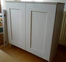 Our kitchen doors come in a large range of door styles including shaker, contemporary and plain. Primed Mdf Cupboards With Shaker Style Doors Part I Diy Wardrobes Information Centre