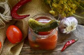 огурцы с кетчупом чили на литровую банку без стерилизации Marinovannye Ogurcy S Ketchupom Chili Recept S Foto Poshagovo 1000 Menu