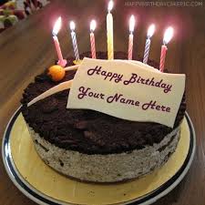 Birthday Cake With Candles Images Download Write Name On Cute Birthday Cake Cute Birthday Cakes Birthday Cake For Brother Happy Birthday Cake Pictures