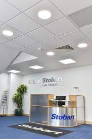 Lighting Eddie Stobart Offices With Led Panels And Galaxy Led Office Lighting Logistics Transportation Lighting