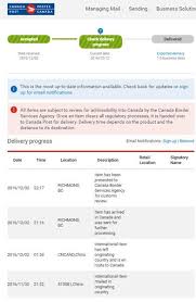 Canada Post Tracking | Poste Canada Suivi - Parcel Panel