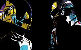I had this dye done to bring the two together. Daft Punk Wallpaper Bearkillers