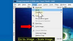How To Resize Change Image Resolution In Gimp Tutorial Youtube