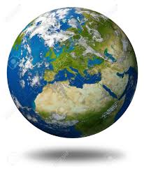 The downside of international transfers with your bank. Planet Earth Met Europa En De Europese Unie Landen Waaronder Frankrijk Duitsland Italie En Engeland Omgeven Door Blauwe Oceaan En Wolken Op Wit Wordt Geisoleerd Royalty Vrije Foto Plaatjes Beelden En Stock Fotografie