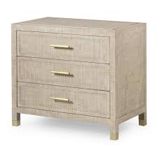 They're the first thing you see when you wake up. Raffles Nightstand 3 Drawer Rouse Home