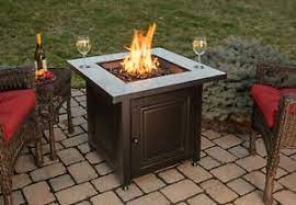Bring the warmth and ambiance of a fireplace to your patio, deck or backyard with this endless summer hexagon fire pit. Blue Rhino Propane Fire Pit Table Fire Pits For Sale Ebay