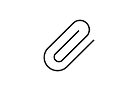 Download Paper Clip Line Art Vector Icon Graphic By Riduwan Molla Creative Fabrica SVG Cut Files