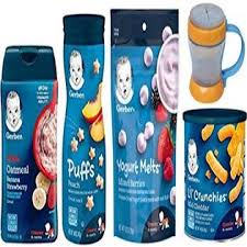 Gerber graduates puffs cereal snack, variety pack 1.48 oz. Narrow Path Sales Gerber Baby Cereal Snack Food Variety Pack Of 5 Puffs Melts Lil Bits Cereal Lil Crunchies And Snack Catcher
