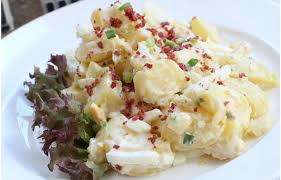 50 gr keju cheddar parut. Resepi Salad Kentang Menu Sihat Dan Lazat Mykmu Net