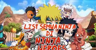 Gameapkbaru | free download ninja heroes apk v1.7.7 ( mega mod+gold ) gratis : List Semua Ninja Di Ninja Heroes