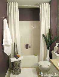 Hang A Second Shower Curtain To Make Your Tub Seem Extra Luxurious Home Decor Spa Inspired Bathroom Easy Home Decor