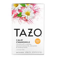Does tazo passion have caffeine? Tazo Teas Herbal Tea Calm Chamomile Caffeine Free 20 Filterbags 0 91 Oz 26 G Iherb