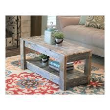 Easthampton Solid Wood Coffee Table With Storage Coffee Table Farmhouse Coffee Table With Shelf Unfinished Coffee Table