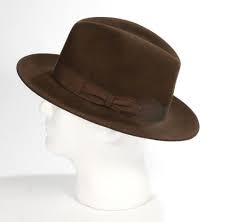 Vintage 1950 S Borsalino Grand Prix Paris 1900 Brown Fedora Men S Hat Sz Medium Borsalino Fedora Dressweddingpar Mens Dress Hats Hats For Men Vintage Ladies