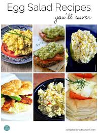 Egg Salad Recipes You Will Savor Add A Pinch Egg Salad Recipe Recipes Salad Recipes
