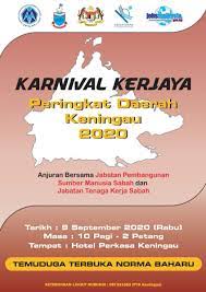 Permohonan program rekalibrasi tenaga kerja program rekalibrasi tenaga kerja akan bermula pada 16. Jabatan Tenaga Kerja Sabah Jtk Sabah On Twitter Hi Warga Keningau Dan Sekitarnya Rebut Peluang Pekerjaan Yang Ditawarkan Viralkan Myksm Akusabah Keningau Twt Pmrnabawan Pmrtenom Pmrkeningau Pmrtambunan Sabahedisikhas Sabahinfo