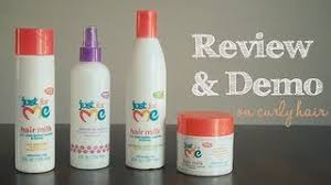 #happymonday what have you been doing with your kids since we've been spending more time at home? Just For Me Hair Milk Demo Review On Curly Hair Youtube