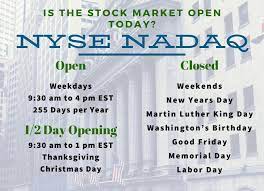 The markets tend to see increased trading activity and higher returns the day before a holiday or a long. Is The Stock Market Open Today 2020 2021 Calendars Nyse Nasdaq