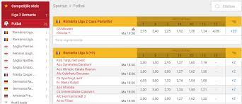 Oferta de fotbal de azi de la stanley sau oferta de fotbal de la casa pariurilor este mult mai atractiva daca te inscrii cu ajutorul codurilor noastre promotionale. Casa Pariurilor Oferta SportivÄƒ Pre Meci Fotbal Baschet