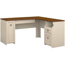 Check spelling or type a new query. Fairview 60w L Shaped Desk With Storage In Antique White Engineered Wood Wc53230 03k