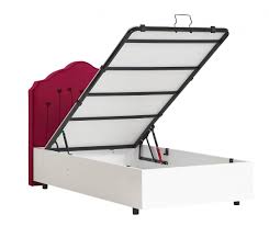 Betten kaufen grosse auswahl porta online shop. Schickes Stauraumbett In Weiss Pink Sweety 100x200 Moebel Lux De