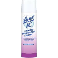 It's primarily used to kill germs and bacteria in private homes and other shared spaces such as hotels and offices. Lysol I C Foam Disinfectant Ready To Use Aerosol 24 Fl Oz 0 8 Quart Aerosol Spray Can 1 Each White Icc Business Products