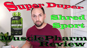 musclepharm shred sport thermogenic fat