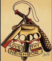 Love Thy Neighbor Sailor Jerry Tattoos Sailor Jerry Tattoo Flash Sailor Tattoos