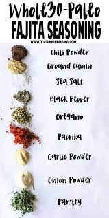 Homemade Fajita Seasoning Mix Recipe Paleo Gluten Free Whole30 Compliant And Most Important Homemade Fajita Seasoning Fajita Seasoning Mix Seasoning Recipes