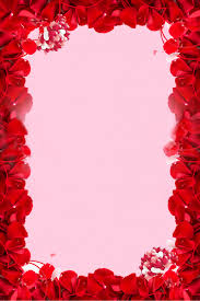 دعوة زفاف رومانسي مع الورد وردة حمراء حفل زواج احتفال صورة