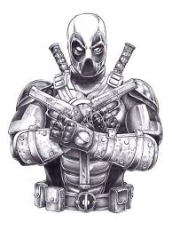 He is one of the craziest superheroes in the lineup, but a superhero nonetheless, and that is why people love him so much! Grey Ink Deadpool Tattoo Design By Michaelcrutchfield