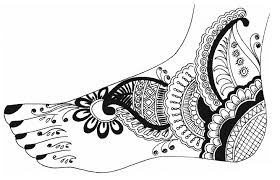 The latest mehndi designs are the beautiful art of. Simple Mehndi Pencil Drawing Novocom Top
