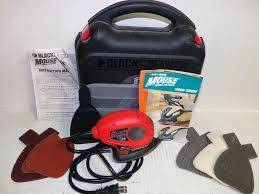 Black And Decker Mouse Sander Vacuum Attachment Black Decker Mouse Ms500k Sander W Case Very Light Use Blackdecker Black Decker Decker Ebay