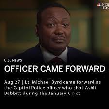 Lieutenant Michael Byrd. Not all heroes wear capes, some wear a suit. Thank  you for your service.